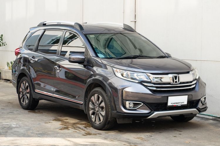 Honda BR-V 2019 1.5 SV Utility-car เบนซิน ไม่ติดแก๊ส เกียร์อัตโนมัติ เทา