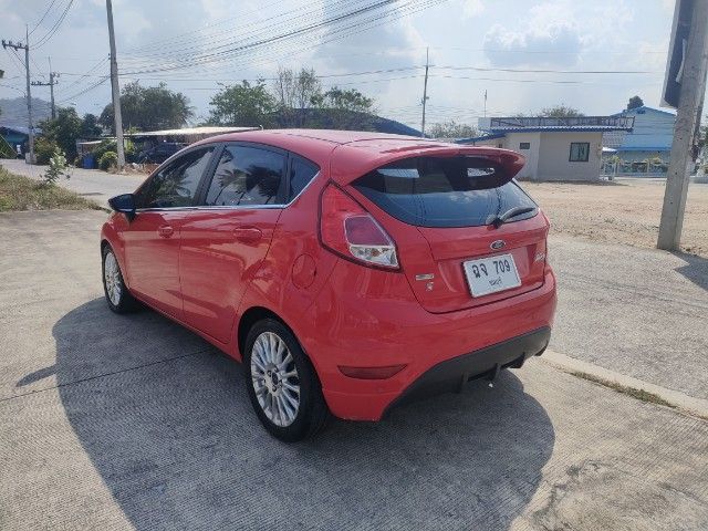 Ford Fiesta 2014 1.0 Titanium Sedan เบนซิน ไม่ติดแก๊ส เกียร์อัตโนมัติ แดง รูปที่ 3