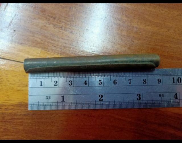 ตะกรุดเก่าไม่ทราบที่ (3 นิ้วครึ่ง) รูปที่ 4