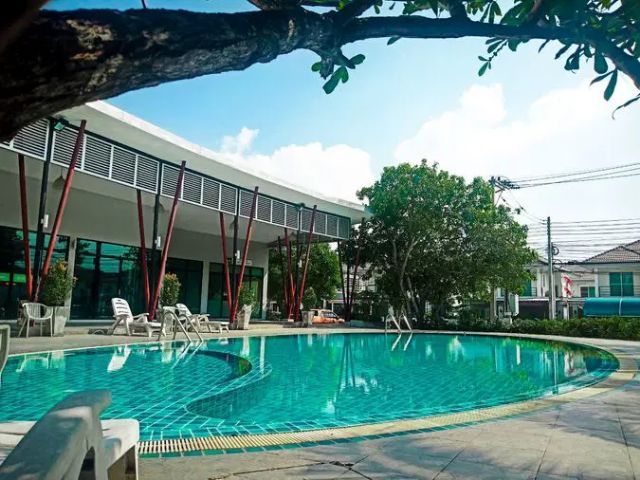 มีบางส่วน 2016 ขายถูก บ้านเดี่ยวมือสองศรีราชา โครงการเดอะทรี หนองยายบู่ รูปที่ 4