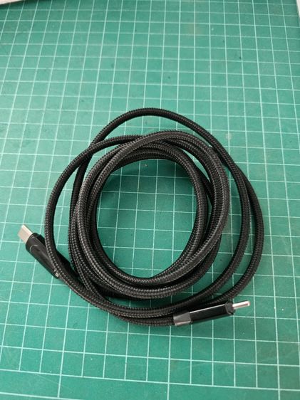 Premium USB-C to USB C Cable with LED Power Display 2m  New สายชาร์จ Type C to Type-C มีไฟ LED บอกสถานะ - ของใหม่) รูปที่ 4