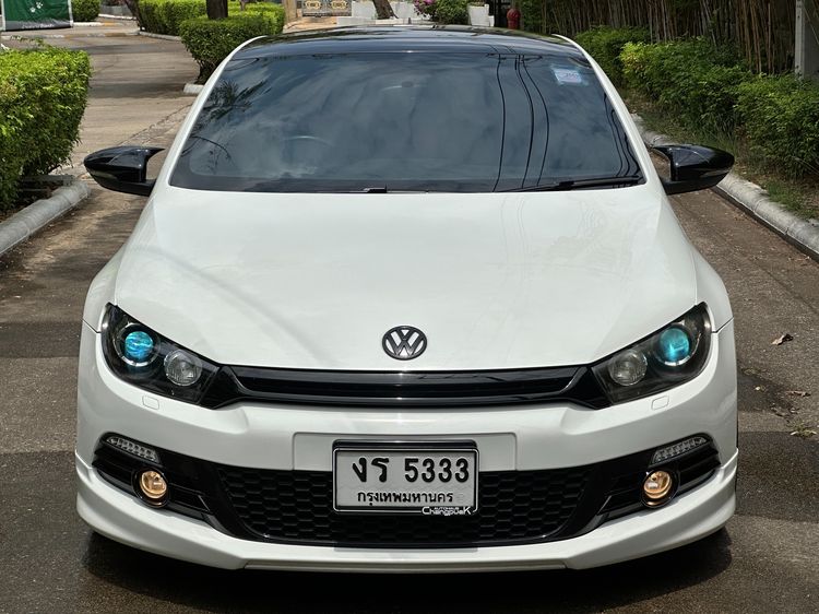 Volkswagen Scirocco 2012 2.0 TSi Highline Sedan เบนซิน ไม่ติดแก๊ส เกียร์อัตโนมัติ ขาว รูปที่ 3