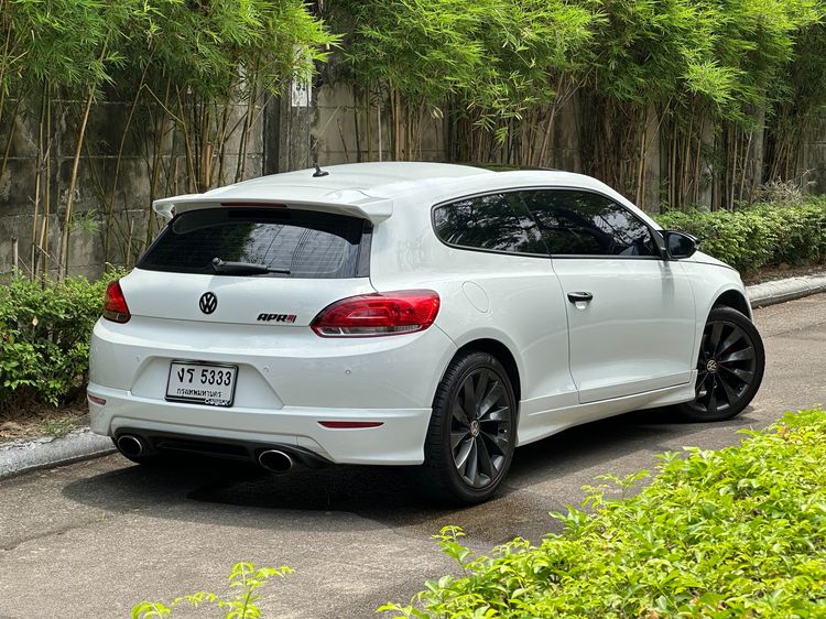 Volkswagen Scirocco 2012 2.0 TSi Highline Sedan เบนซิน ไม่ติดแก๊ส เกียร์อัตโนมัติ ขาว รูปที่ 2
