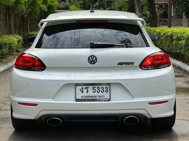 Volkswagen Scirocco 2012 2.0 TSi Highline Sedan เบนซิน ไม่ติดแก๊ส เกียร์อัตโนมัติ ขาว รูปที่ 4