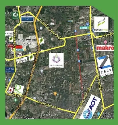 ที่ดินเปล่า ถนนติวานนท์ (นิคมบางกะดี)