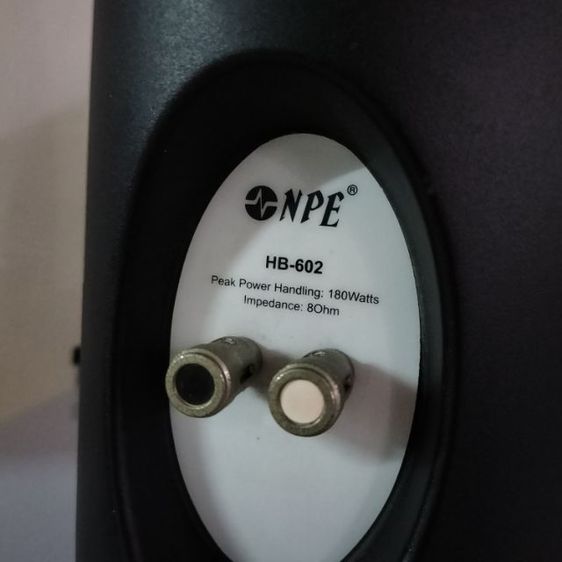 ตู้ลำโพง NPE HB602 แท้ เสียงดี 1คู่ ราคาถูก  รูปที่ 4