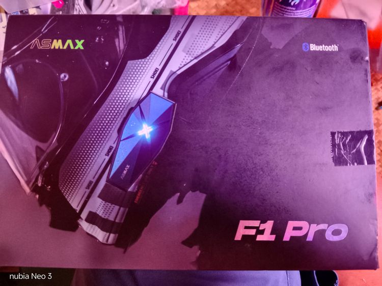บลูทูธติกหมวกกันน็อก Asmax f1 pro