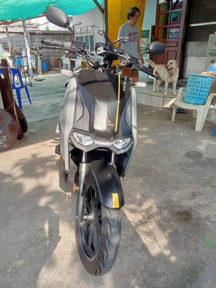 มอเตอร์ไซค์ไฟฟ้า Super soco รุ่น CPX มอเตอร์ขนาด 4,000 วัตต์ แบต 2 ลูก วิ่ง 100 กกต่อชาร์จความเร็วสูงสุดที่ 95 กิโลเมตรต่อชั่วโมง รถใช้น้อย รูปที่ 2