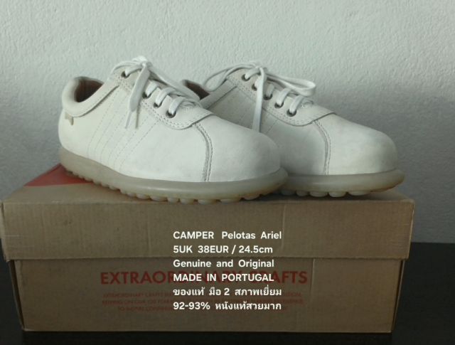 CAMPER Pelotas Ariel Sneakers, Women's 5UK 38EU(24.5cm) Original MADE IN PORTUGAL ของแท้ มือ 2 สภาพใกล้เคียงของใหม่, รองเท้า CAMPER สวยมาก รูปที่ 5