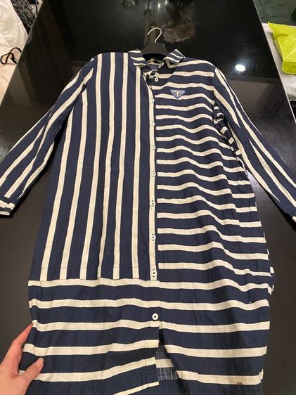 ปราด้า (ติดจองค่ะ)เดรสเชิ้ต สภาพใหม่เอี่ยม รูปที่ 6