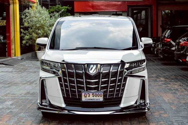 Toyota Alphard 2022 2.5 S C-Package Utility-car เบนซิน ไม่ติดแก๊ส เกียร์อัตโนมัติ ขาว รูปที่ 3
