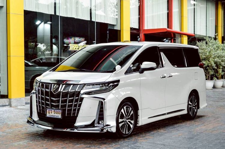 Toyota Alphard 2022 2.5 S C-Package Utility-car เบนซิน ไม่ติดแก๊ส เกียร์อัตโนมัติ ขาว รูปที่ 2