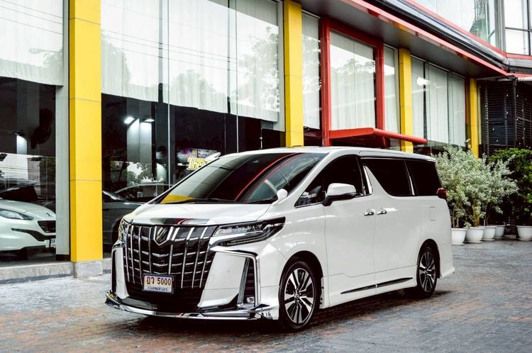 รถ Toyota Alphard 2.5 S C-Package สี ขาว