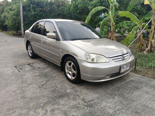 Honda Civic 2003 1.6 VTi Sedan เบนซิน LPG เกียร์ธรรมดา บรอนซ์ทอง รูปที่ 4