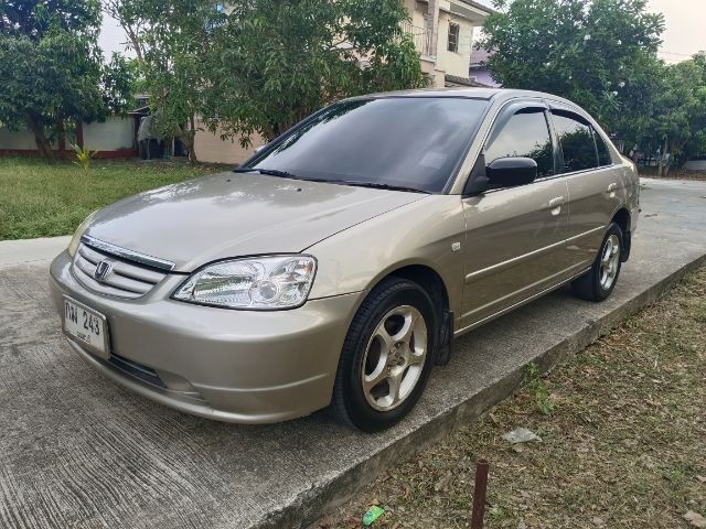 Honda Civic 2003 1.6 VTi Sedan เบนซิน LPG เกียร์ธรรมดา บรอนซ์ทอง รูปที่ 2