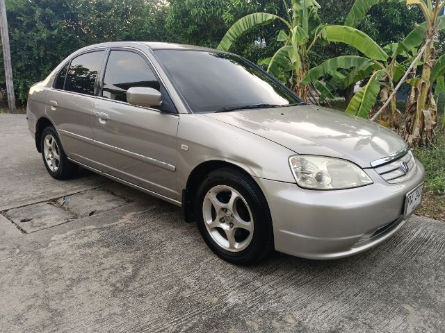 Honda Civic 2003 1.6 VTi Sedan เบนซิน LPG เกียร์ธรรมดา บรอนซ์ทอง รูปที่ 3