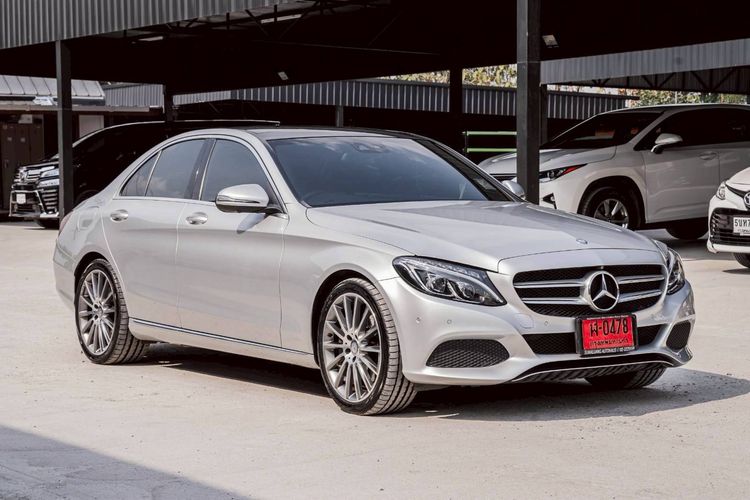 Mercedes-Benz C-Class 2017 C350e เบนซิน เทา รูปที่ 2