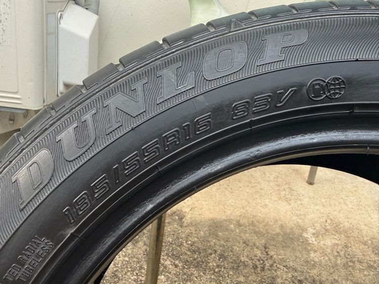 ยาง dunlopขอบ16 185 55 r16 มือสอง สภาพดี พร้อมใช้งาน ซื้อ1เส้น(แถมอีก1เส้น) รูปที่ 4