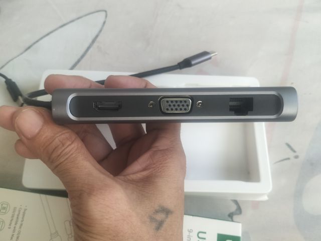 USB-C  9-in-1 Multifunctiongl Adapter รูปที่ 7