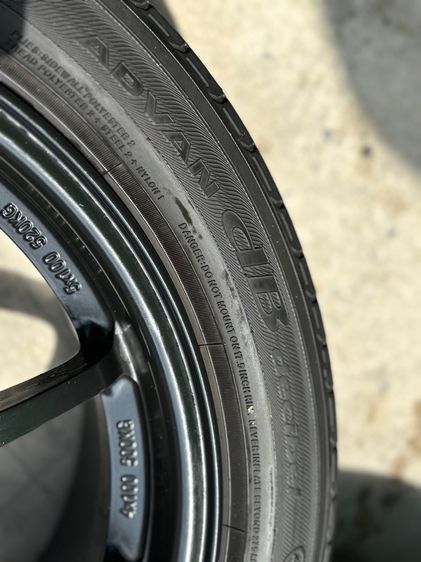 ล้อแม็ก ขอบ17 พร้อมยางYokohama  รูปที่ 5