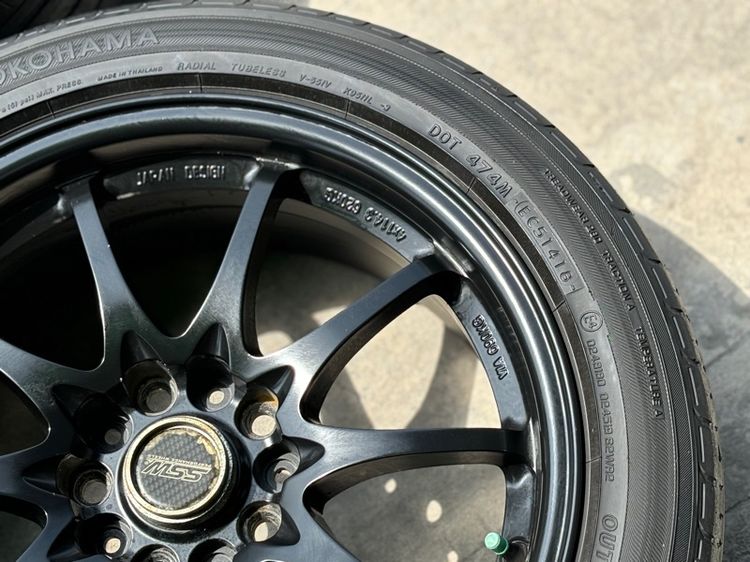 ล้อแม็ก ขอบ17 พร้อมยางYokohama  รูปที่ 3