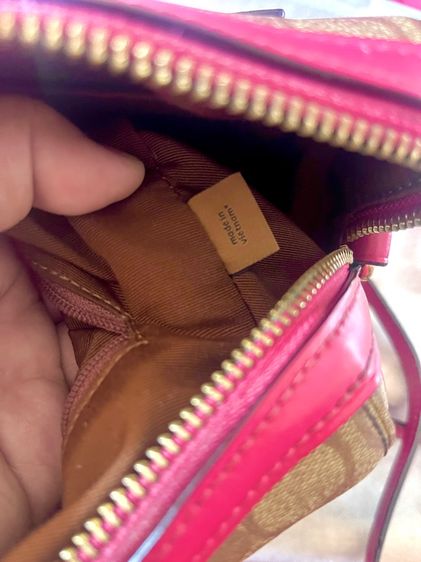 ส่งต่อ Coach Rowan Satchel In Signature Canvas (ทรงหมอน 10") 👜✨ รูปที่ 5