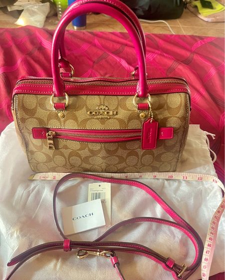 ส่งต่อ Coach Rowan Satchel In Signature Canvas (ทรงหมอน 10") 👜✨