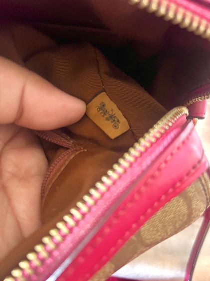 ส่งต่อ Coach Rowan Satchel In Signature Canvas (ทรงหมอน 10") 👜✨ รูปที่ 4