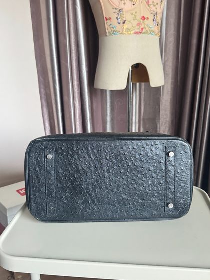 Used BK style 35 Black Ostrich PHW Stamp K รูปที่ 8