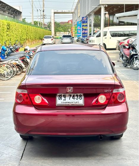 Honda City 2006 1.5 ZX A i-DSi Sedan เบนซิน ไม่ติดแก๊ส เกียร์อัตโนมัติ แดง รูปที่ 4