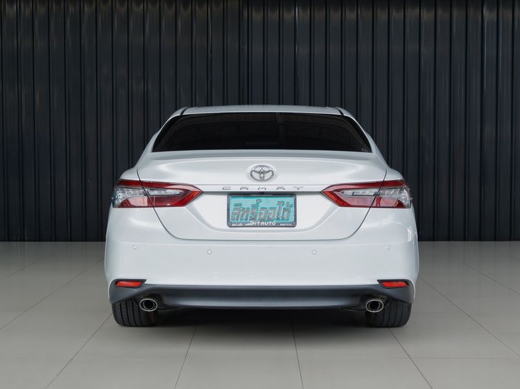 Toyota Camry 2022 2.5 Premium Sedan เบนซิน ไม่ติดแก๊ส เกียร์อัตโนมัติ ขาว รูปที่ 3