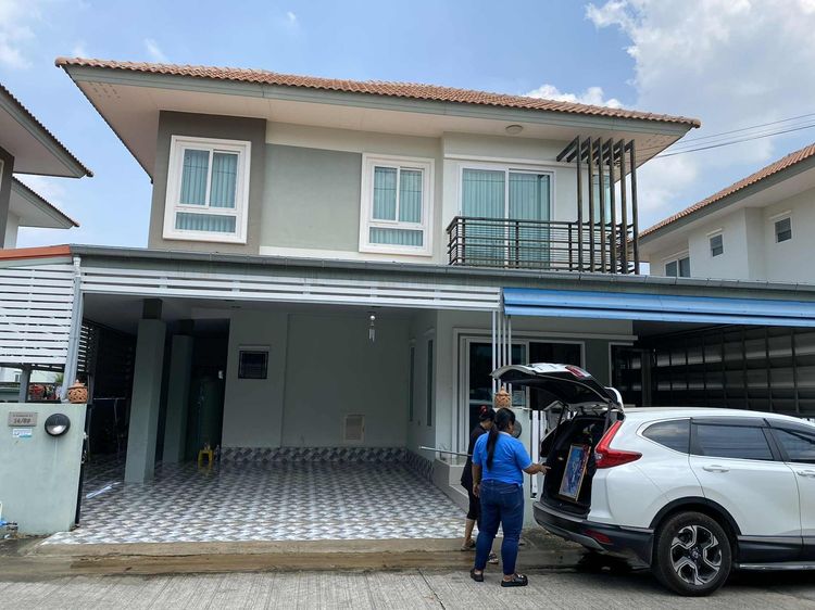 บ้านเดี่ยวพร้อมอยู่ถนนราชพฤกษ์ (หมู่บ้านลภาวัน 21) เจ้าของขายเอง