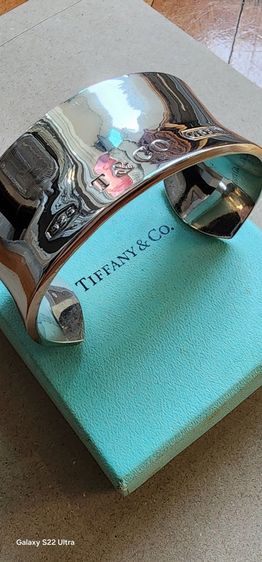 กำไล Tiffany and co. Sterling Silver Wide Cuff รูปที่ 9