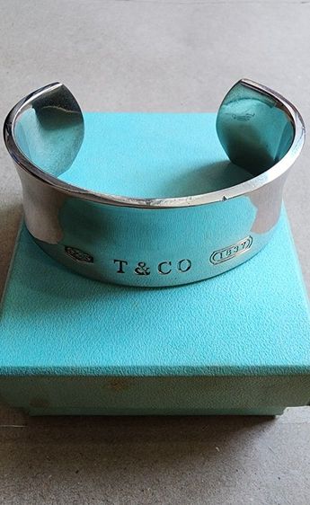 กำไล Tiffany and co. Sterling Silver Wide Cuff รูปที่ 3