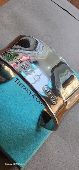 กำไล Tiffany and co. Sterling Silver Wide Cuff รูปที่ 4