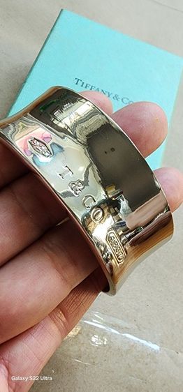 กำไล Tiffany and co. Sterling Silver Wide Cuff รูปที่ 6