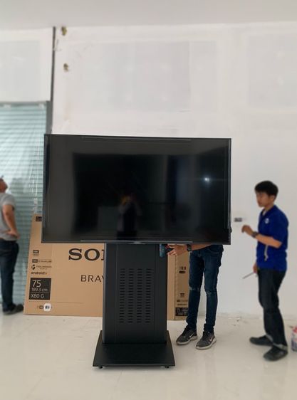 ไม่ต้องเจาะหนังบ้าน ผนังออฟฟิศ ให้เสีย ขอแนะนำ ขาตั้งทีวี รุ่น PE รองรับทีวี ขนาด 32- 86 นิ้ว รูปที่ 5