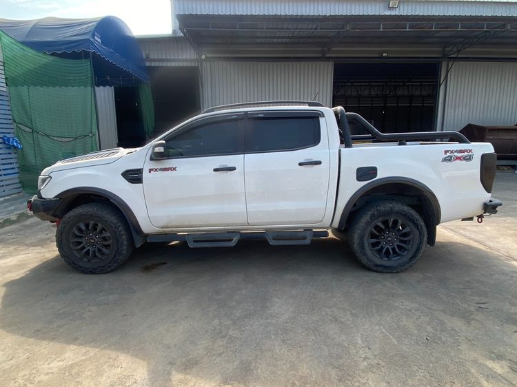 Ford Ranger 2021 2.2 Hi-Rider FX4 Pickup ดีเซล ไม่ติดแก๊ส เกียร์อัตโนมัติ ขาว รูปที่ 2