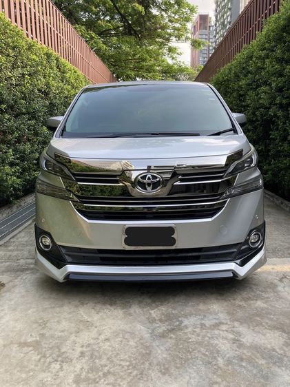 รถ Toyota Vellfire 2.5 Z G Edition สี เงิน