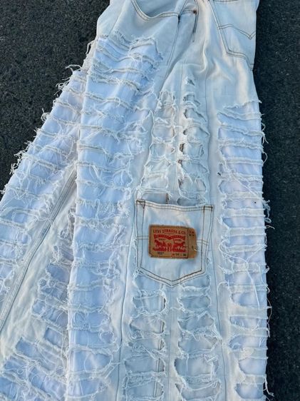 levis custom สีขาว รูปที่ 3