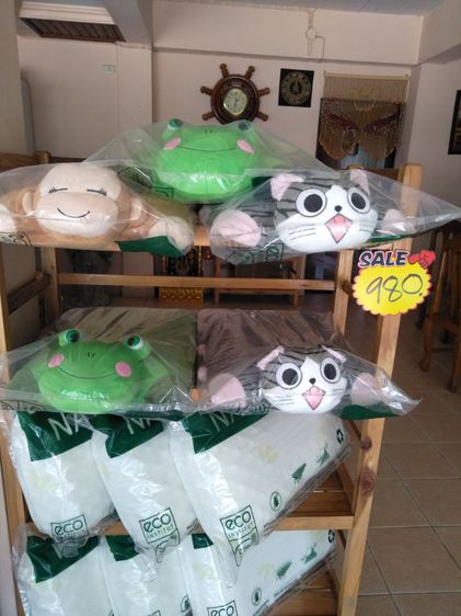 ตุ๊กตาหมอนยางพาราแท้