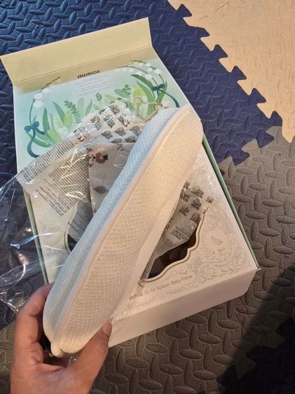 หมอนกันหัวแบน Mimos พร้อมปลอกและกล่องครบ รูปที่ 4