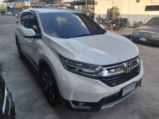 Honda CR-V 2018 2.4 EL 4WD Utility-car เบนซิน ไม่ติดแก๊ส เกียร์อัตโนมัติ ขาว รูปที่ 3