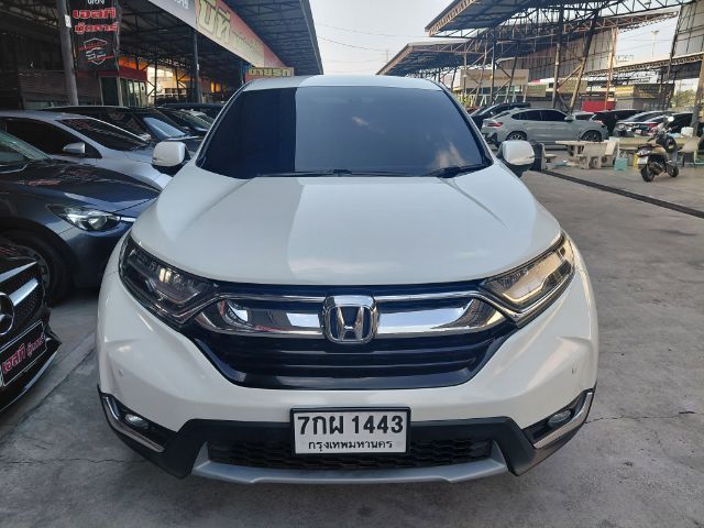 Honda CR-V 2018 2.4 EL 4WD Utility-car เบนซิน ไม่ติดแก๊ส เกียร์อัตโนมัติ ขาว รูปที่ 2