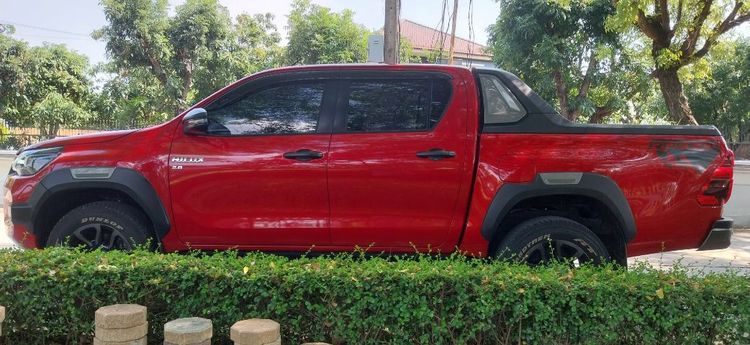Toyota Hilux Revo 2021 2.8 G Rocco 4WD Pickup ดีเซล ไม่ติดแก๊ส เกียร์อัตโนมัติ แดง รูปที่ 3