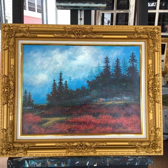 ขายภาพเขียนพร้อมกรอบหลุยส์ขนาด 15x20 จัดโปรโมชั่นจากปกติ 4 ภาพ 12000 บาท ลดเหลือ 9,500 บาท  รูปที่ 5