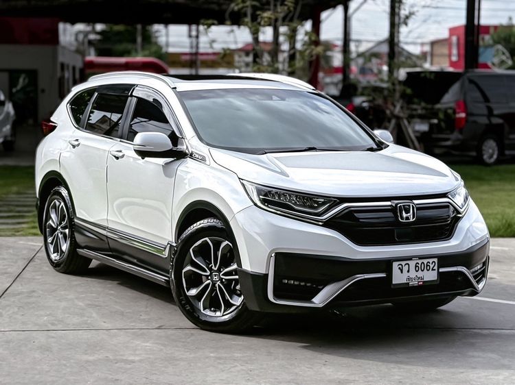 รถ Honda CR-V 1.6 DT EL 4WD สี ขาว