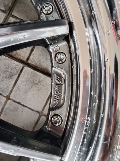ล้อ w work ขอบ19 ล้อแท้ 2ชิ้น กว้าง8 ออฟ35 ยาง MICHELIN Primacy 3 ขาย22000 แถมฟรีชั้นวางล้อ2 อัน ดูรูป2รูปสุดท้ายครับ รูปที่ 12