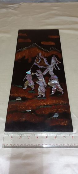 ภาพแขวนจีนฝังมุกบนแผ่นไม้ รูปที่ 5