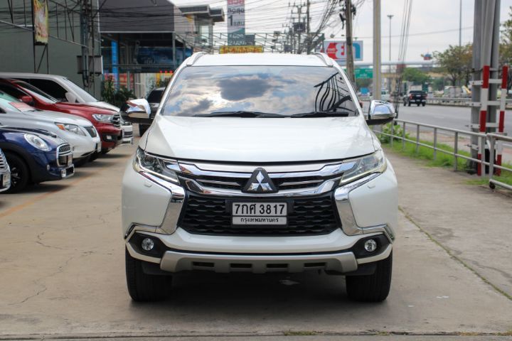 Mitsubishi Pajero Sport 2018 2.4 GT Premium 2WD Utility-car ดีเซล เกียร์อัตโนมัติ ขาว รูปที่ 3
